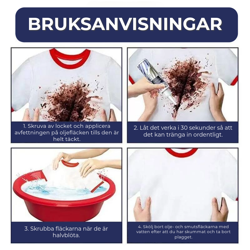 Enzyme™ Kraftfull Fläckborttagare