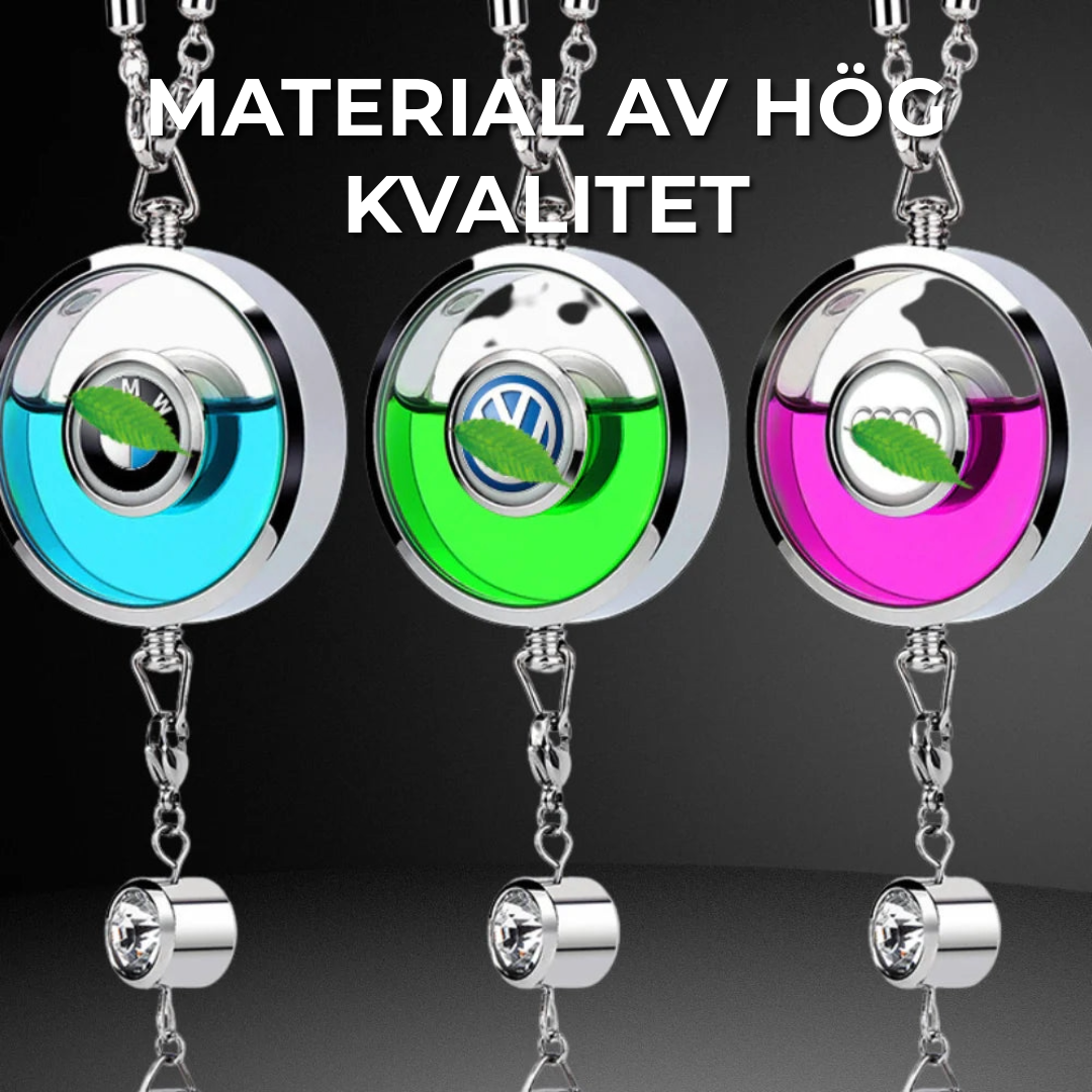 Lyxig bil-logotyp luftfräschare