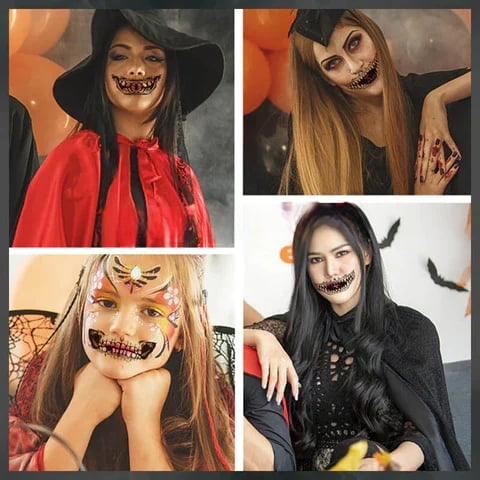 Tatueringskit för Halloween