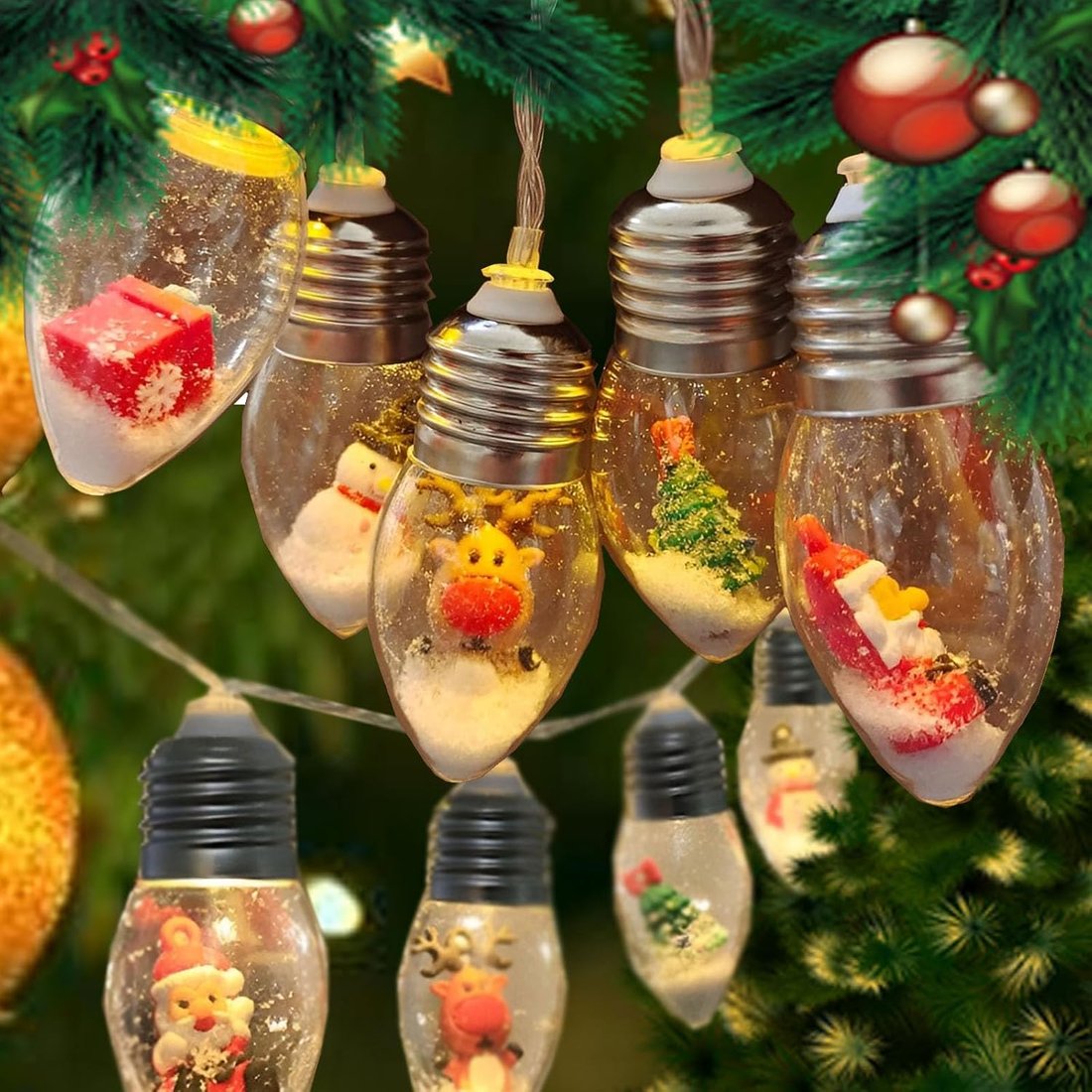 Stämningsfull julbelysning