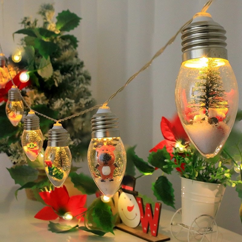 Stämningsfull julbelysning