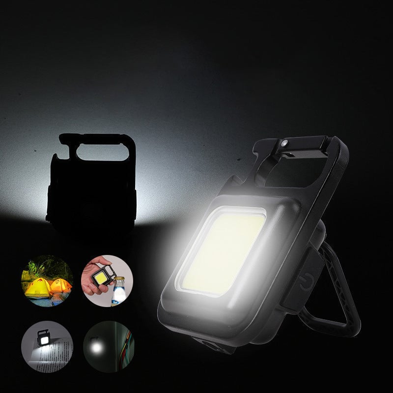 Professionell Mini Nyckelring Ficklampa