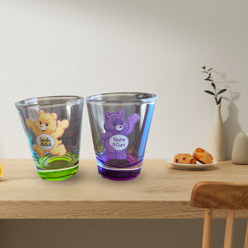 SwearBears™ shotglas | 6 stycken