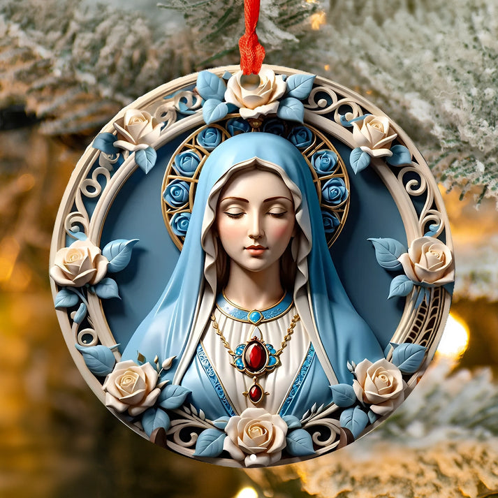 Heliga Jungfru Maria Ornament