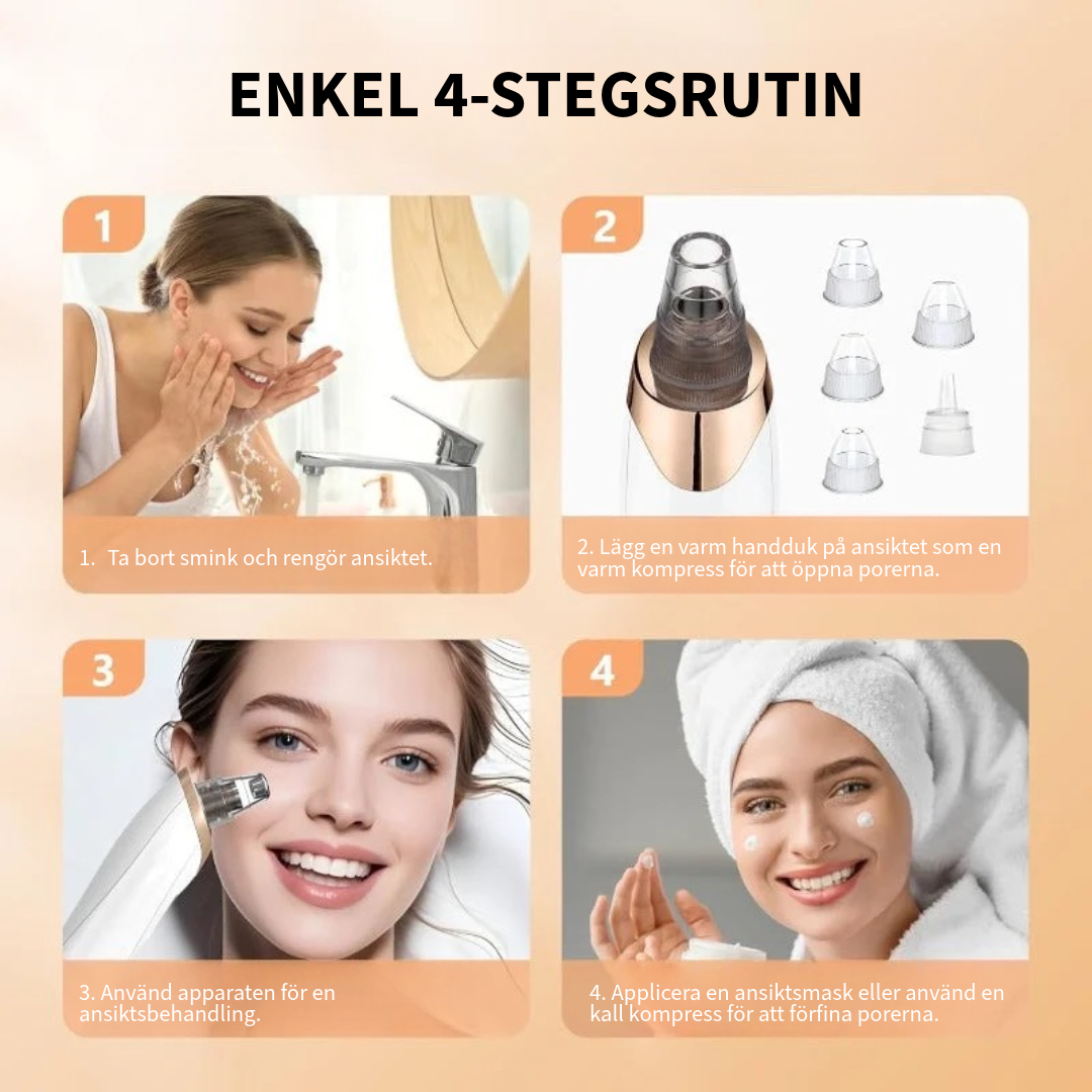 Professionell pormaskborttagare