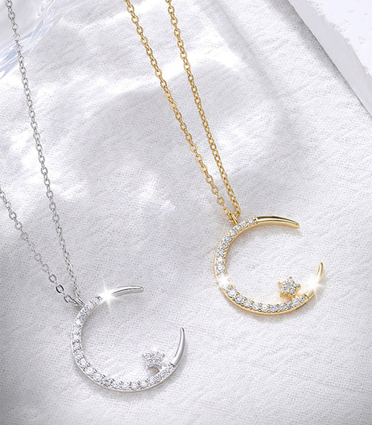 Måne & Stjärna Halsband