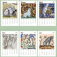 Medeltids kattkalender 2025