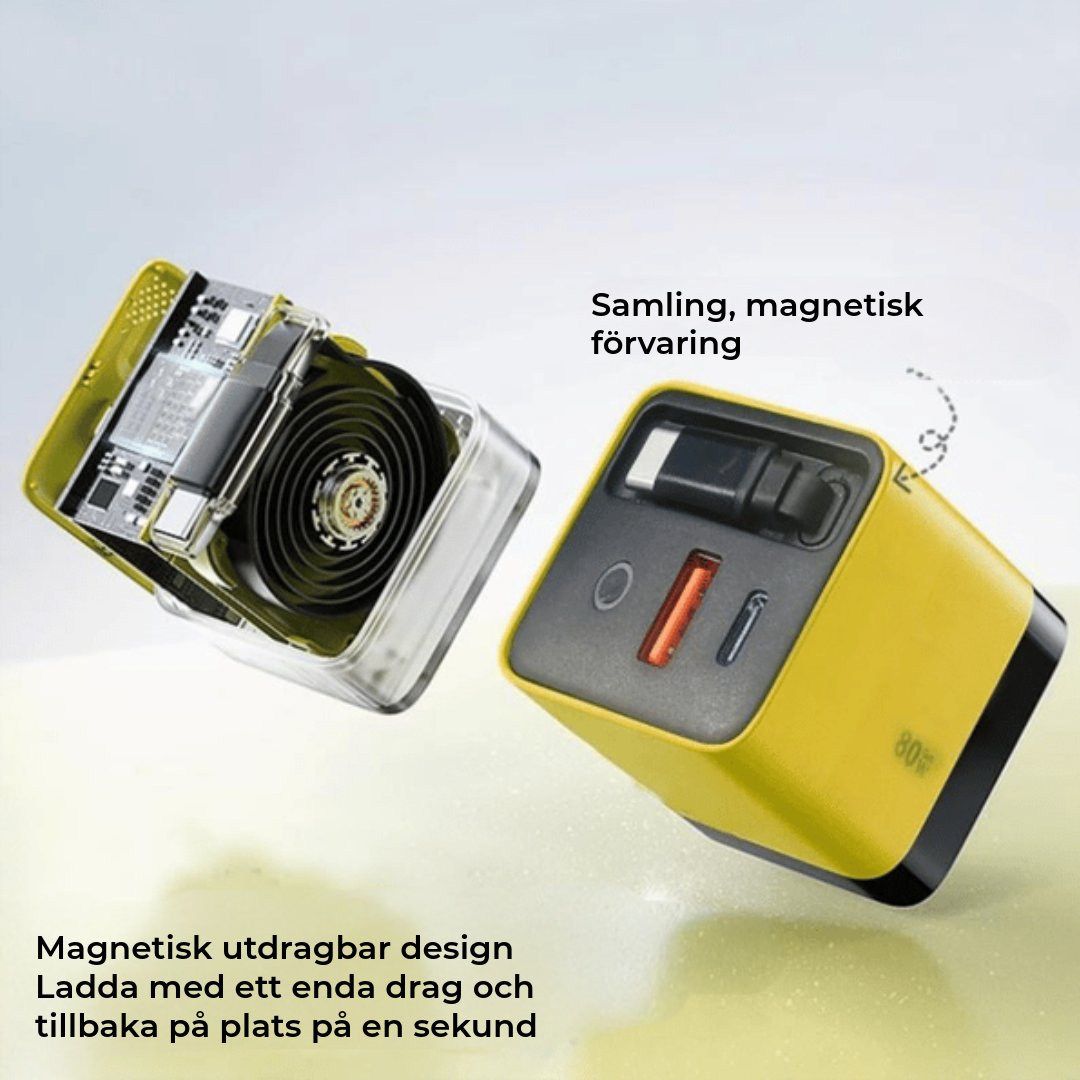 80W Snabbladdare