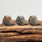 Uggla som lyckoamulett  | 3 cm x 3 cm
