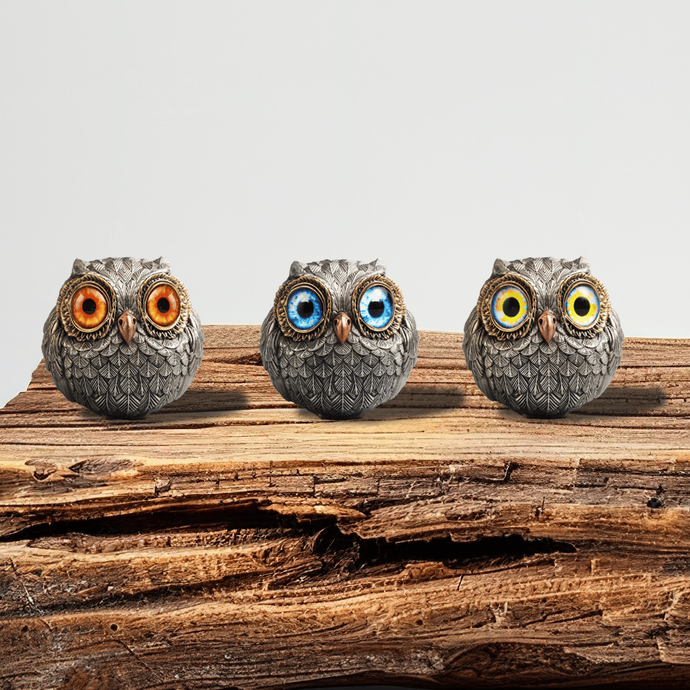 Uggla som lyckoamulett  | 3 cm x 3 cm