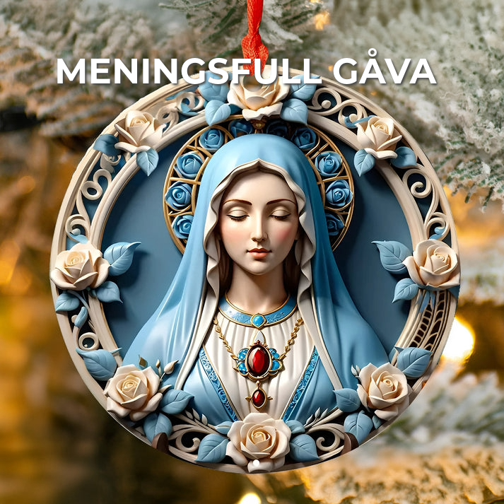 Heliga Jungfru Maria Ornament