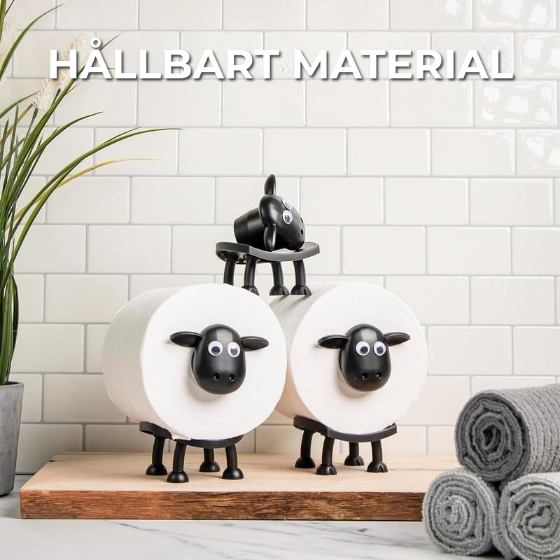 Söt toapappershållare
