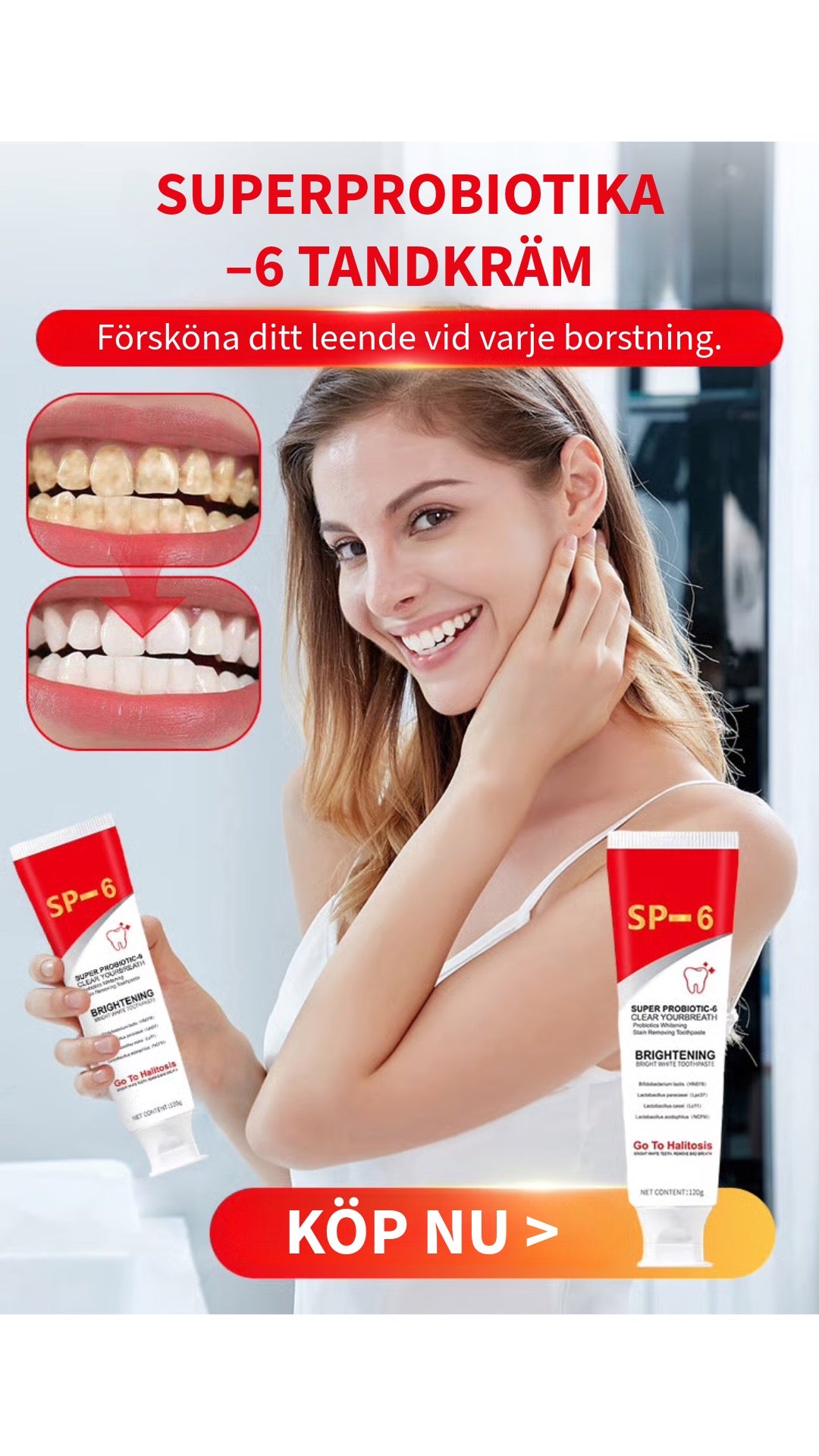 Whitening Tandkräm