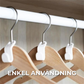 Smart uppsättning klädhängare