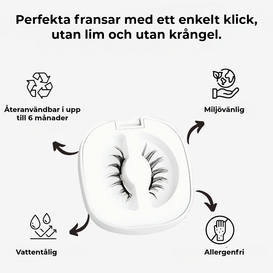 ElleKiffe™ | Magnetiskt Fransset