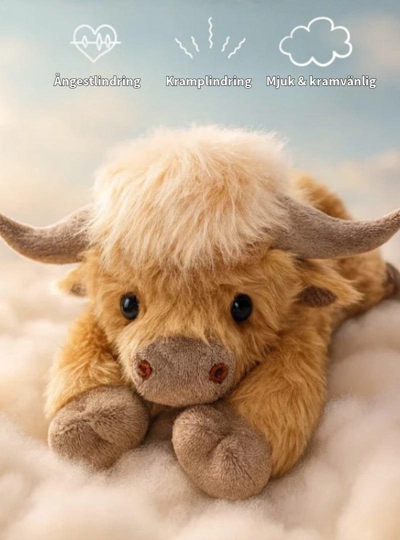 Söt Highland Ko Gosedjur