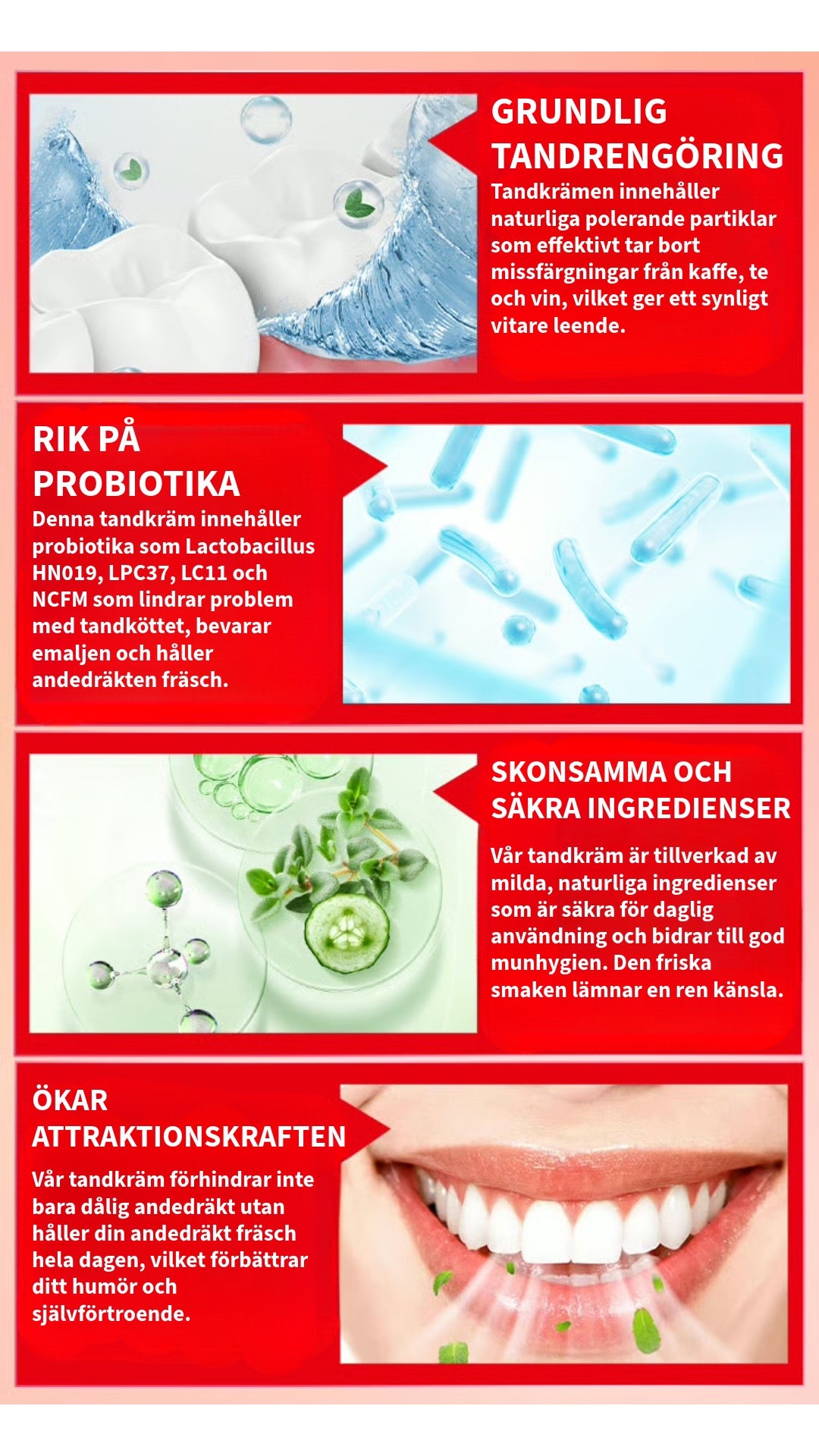 Whitening Tandkräm