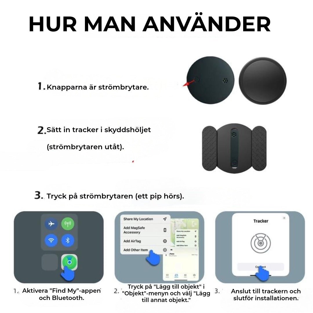Mini-GPS-spårare