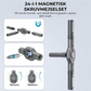 Professionell 24-i-1 Magnetisk Skruvmejselset