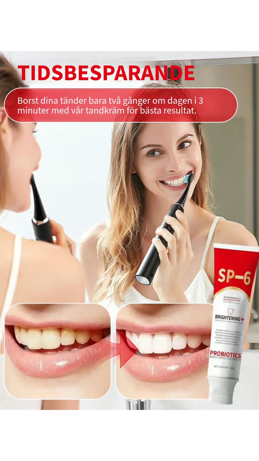 Whitening Tandkräm