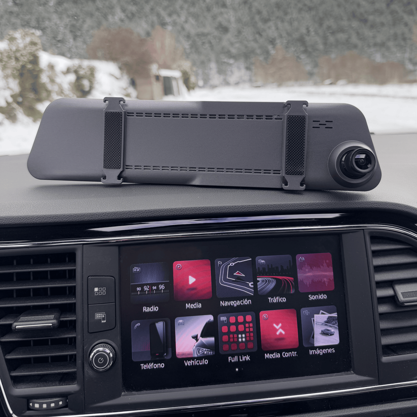 Autobackspegels Dashcam