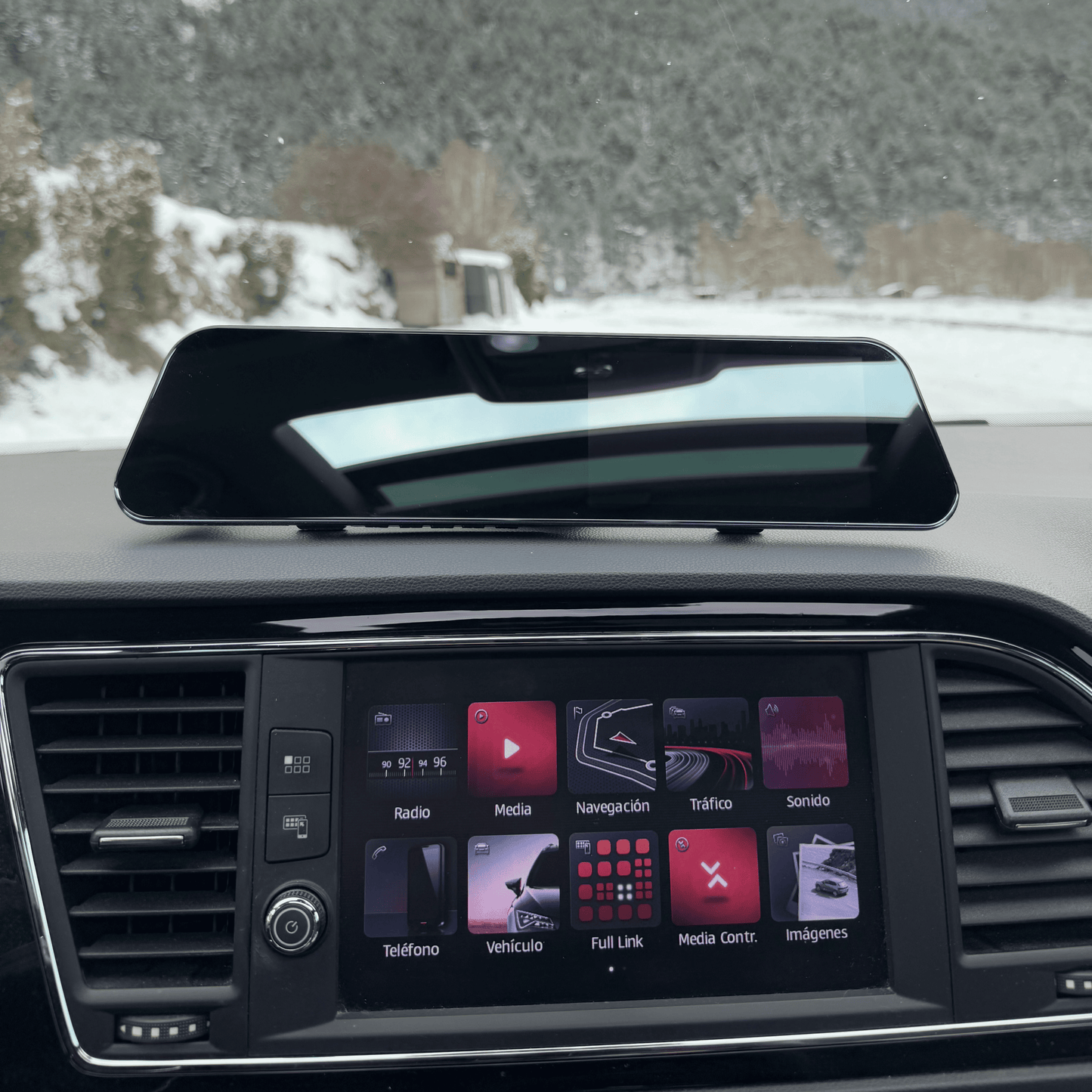 Autobackspegels Dashcam