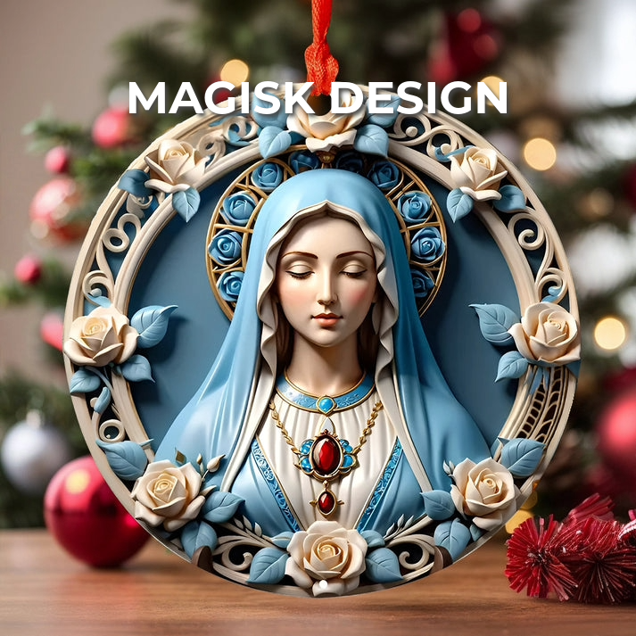 Heliga Jungfru Maria Ornament
