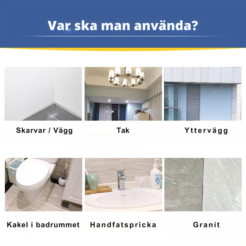 CleanShield™ - Avlägsnande av mögelfläckar