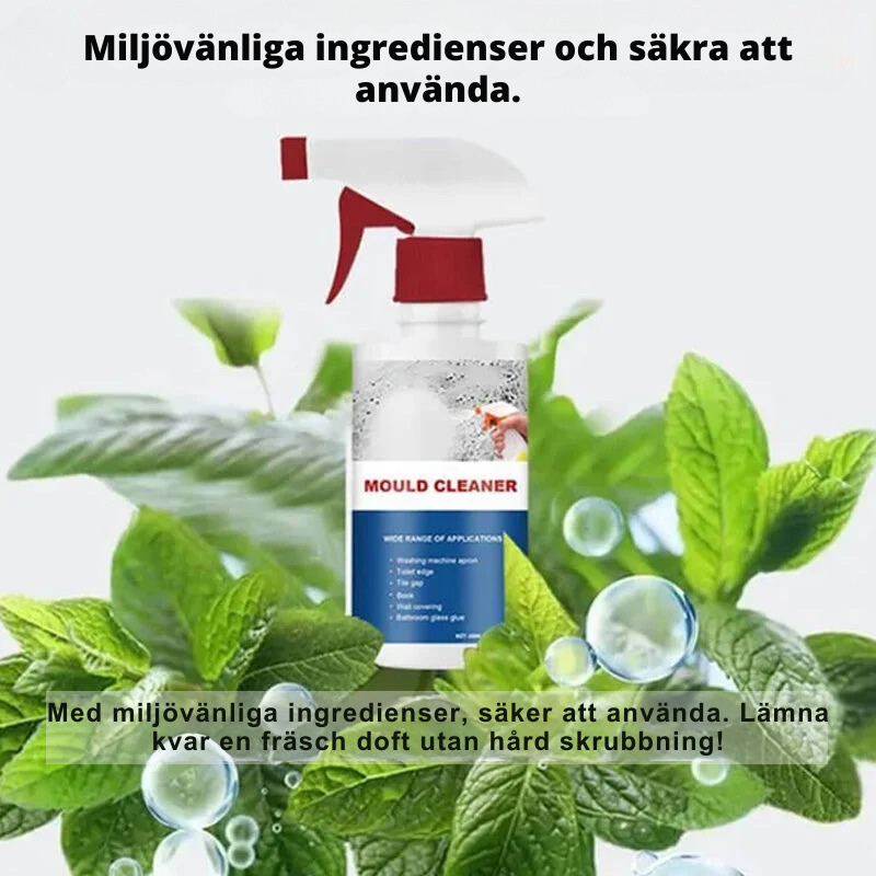 CleanShield™ - Avlägsnande av mögelfläckar