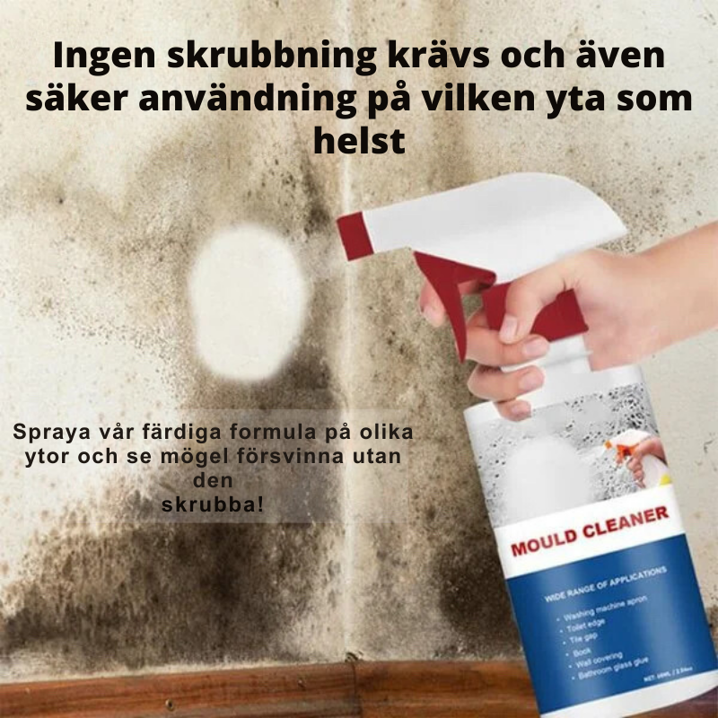 CleanShield™ - Avlägsnande av mögelfläckar