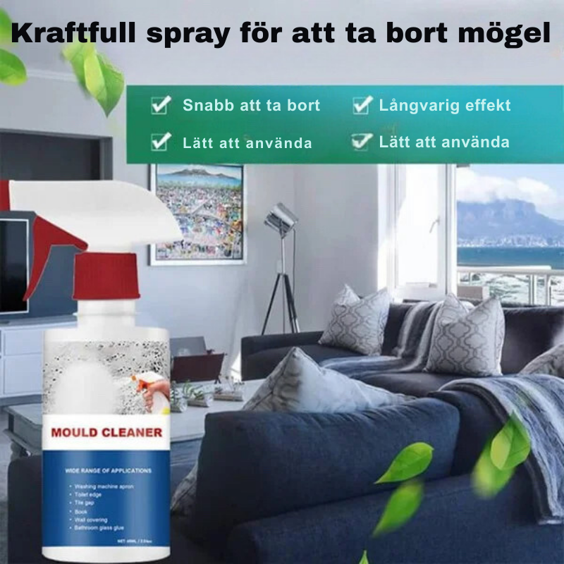 CleanShield™ - Avlägsnande av mögelfläckar