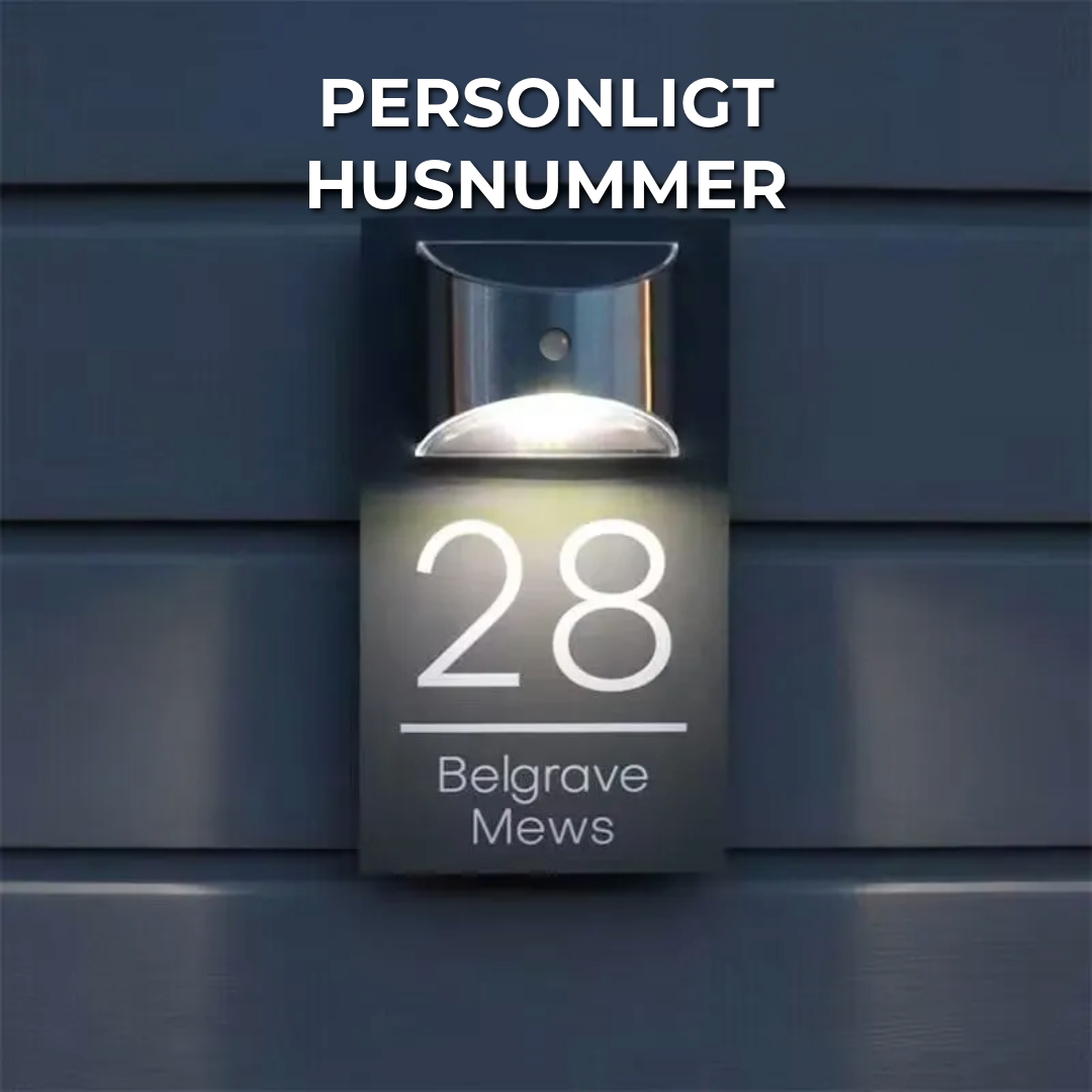 Personligt husnummer
