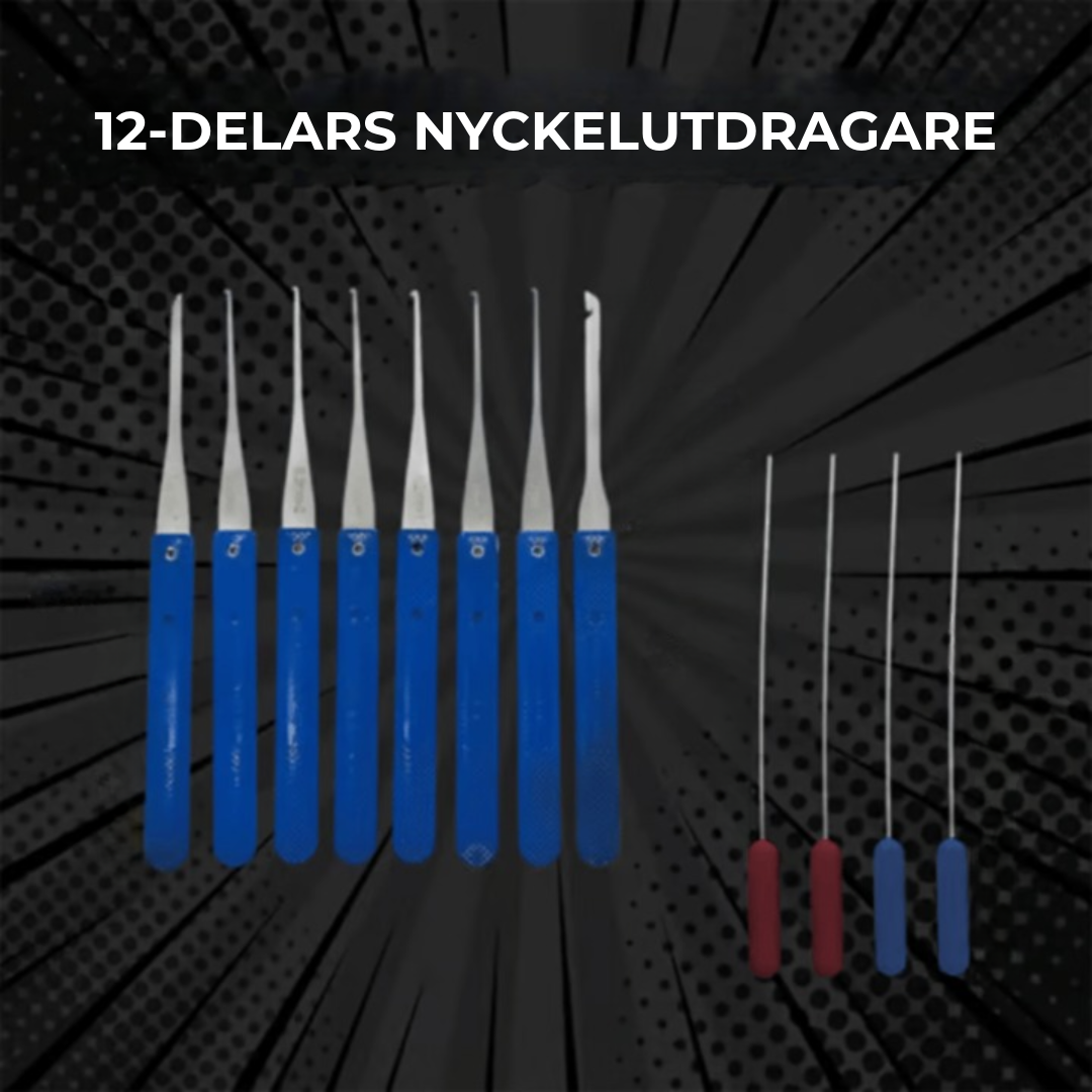Nyckelutdragare i 12 delar