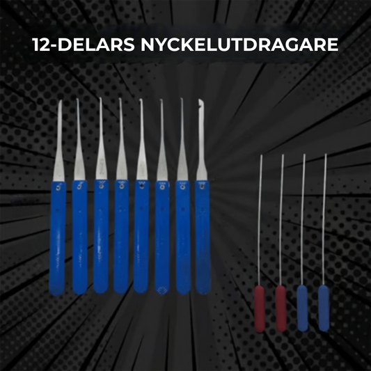 Nyckelutdragare i 12 delar