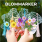 Bokmärke med blomblad| 40 Stycken