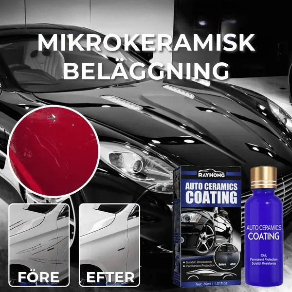 Microkeramisk beläggning | 30 ml + Svamp