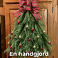 Handgjord julgranskrans