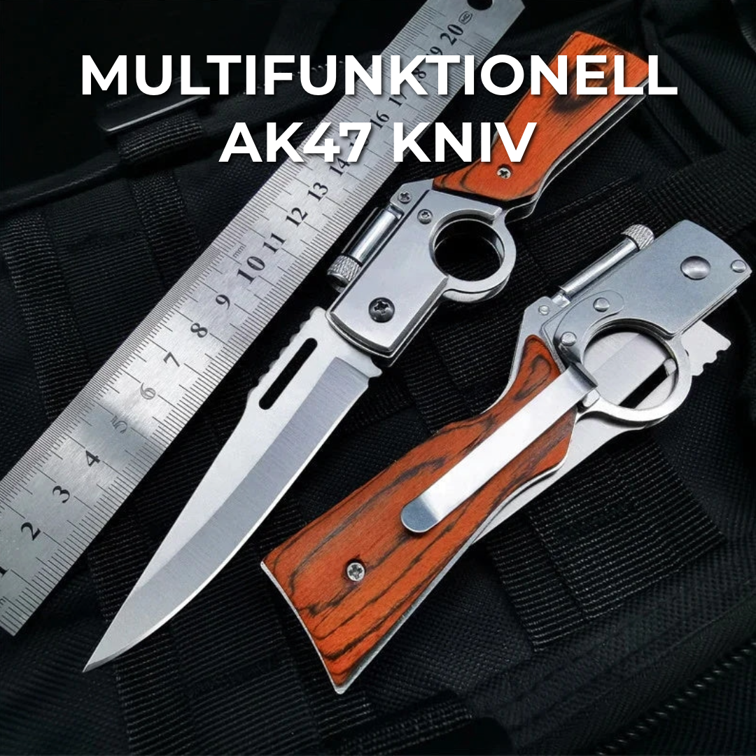 Multifunktionell AK47 Kniv