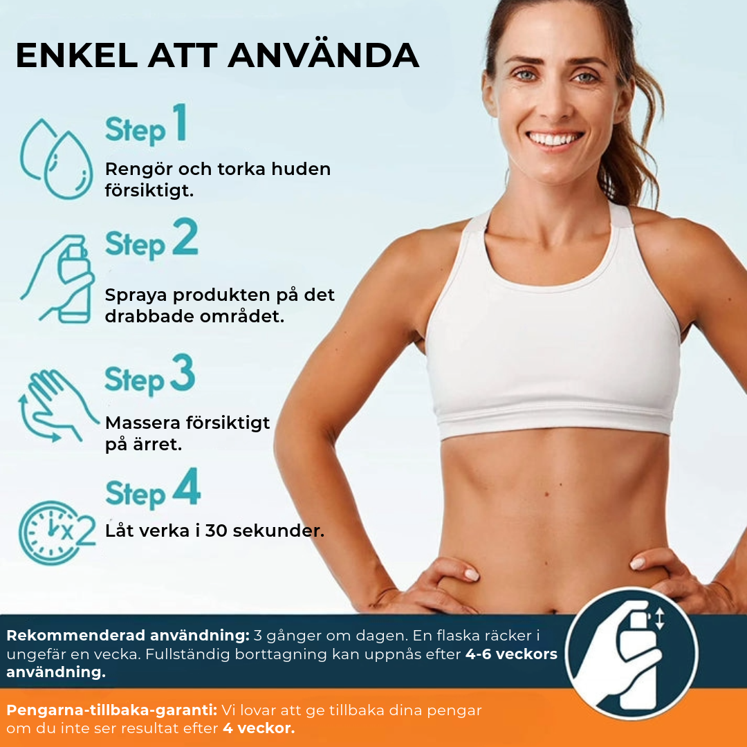 Professionell ärrvårdscrème