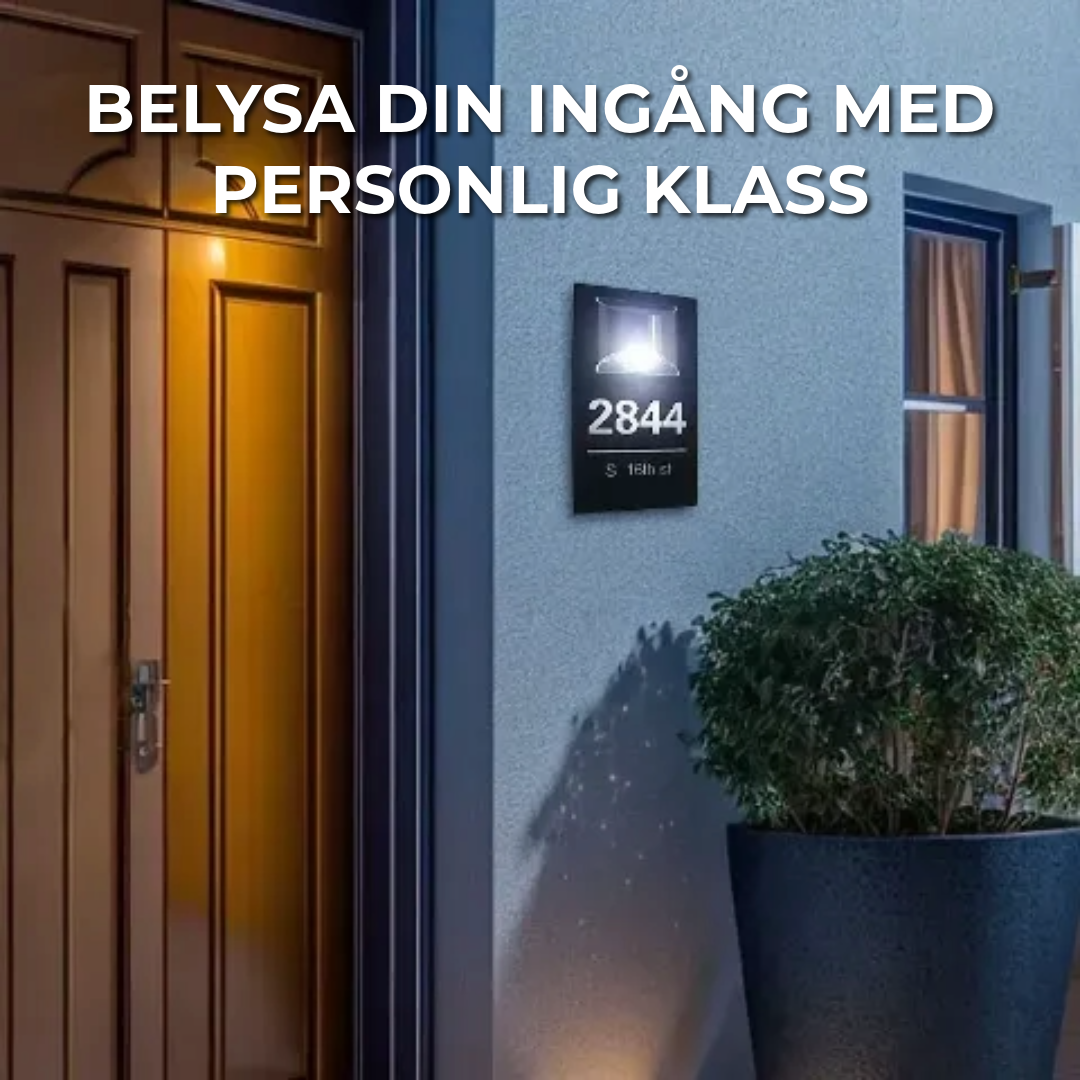 Personligt husnummer