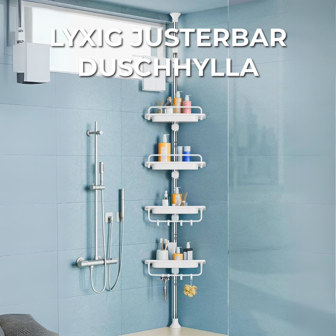 Lyxig Justerbar Duschhylla
