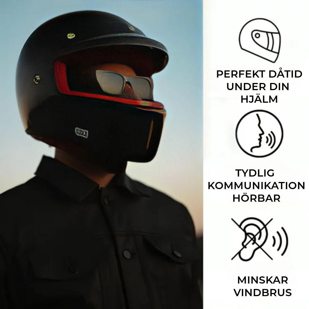 Professionella Motorcykelhörlurar