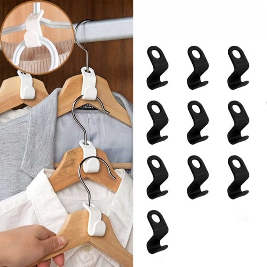 Smart uppsättning klädhängare
