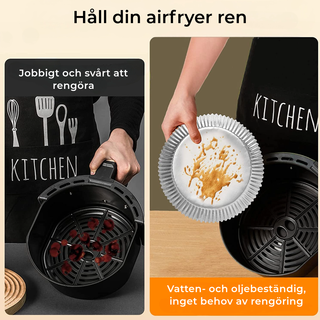 Aluminiumform för airfryer
