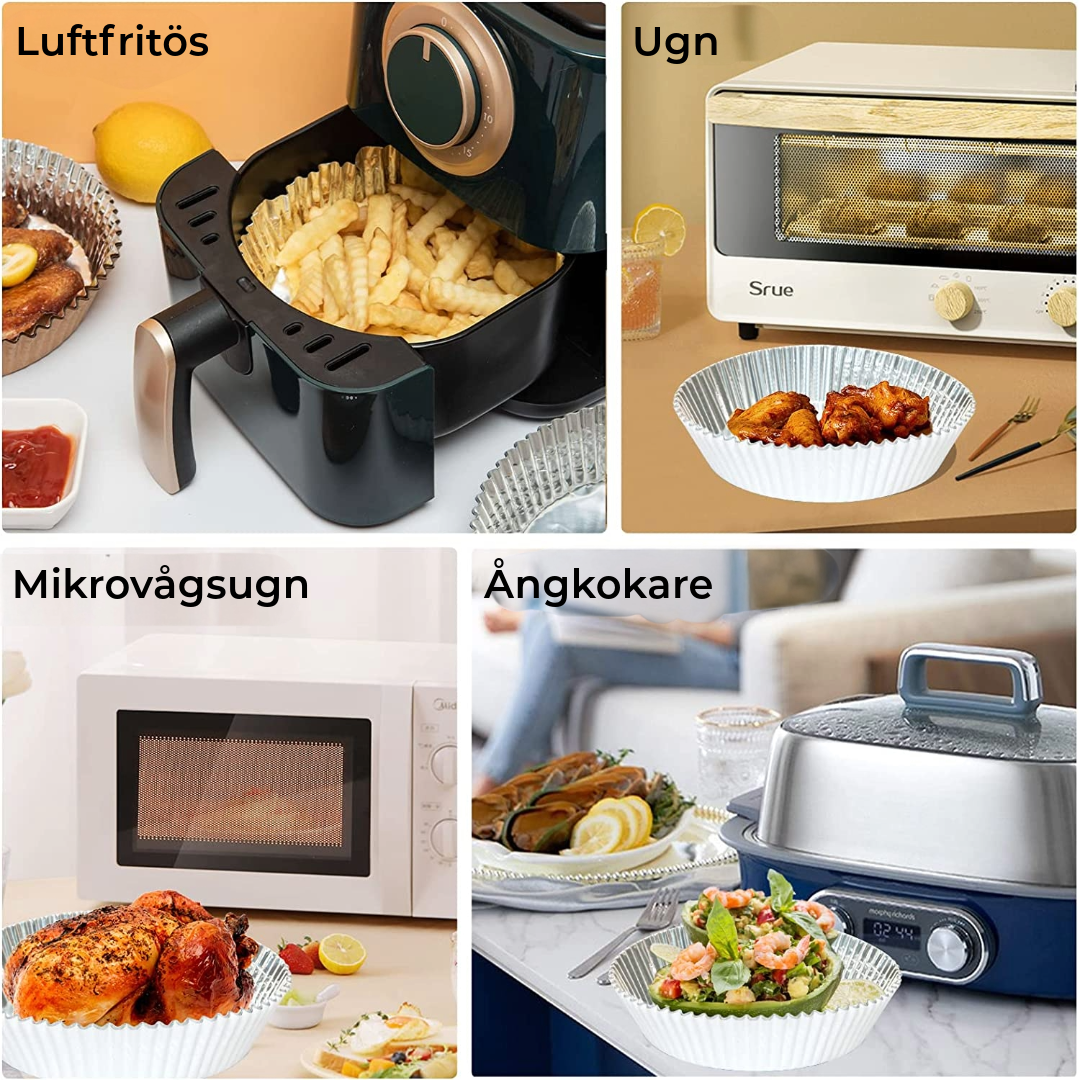 Aluminiumform för airfryer