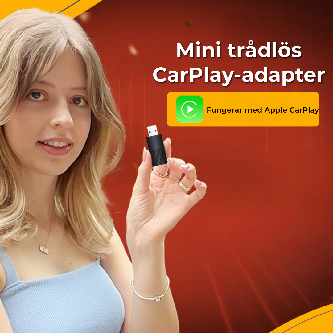 Mini trådlös CarPlay-adapter