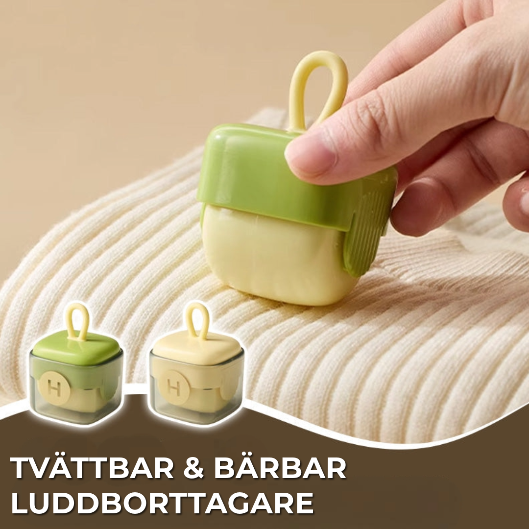 Tvättbar & Bärbar Luddborttagare