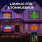 Häftig LED-gardin