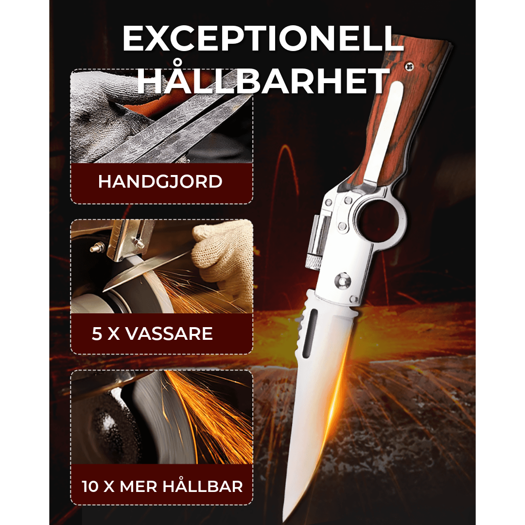 Professionell fickkniv