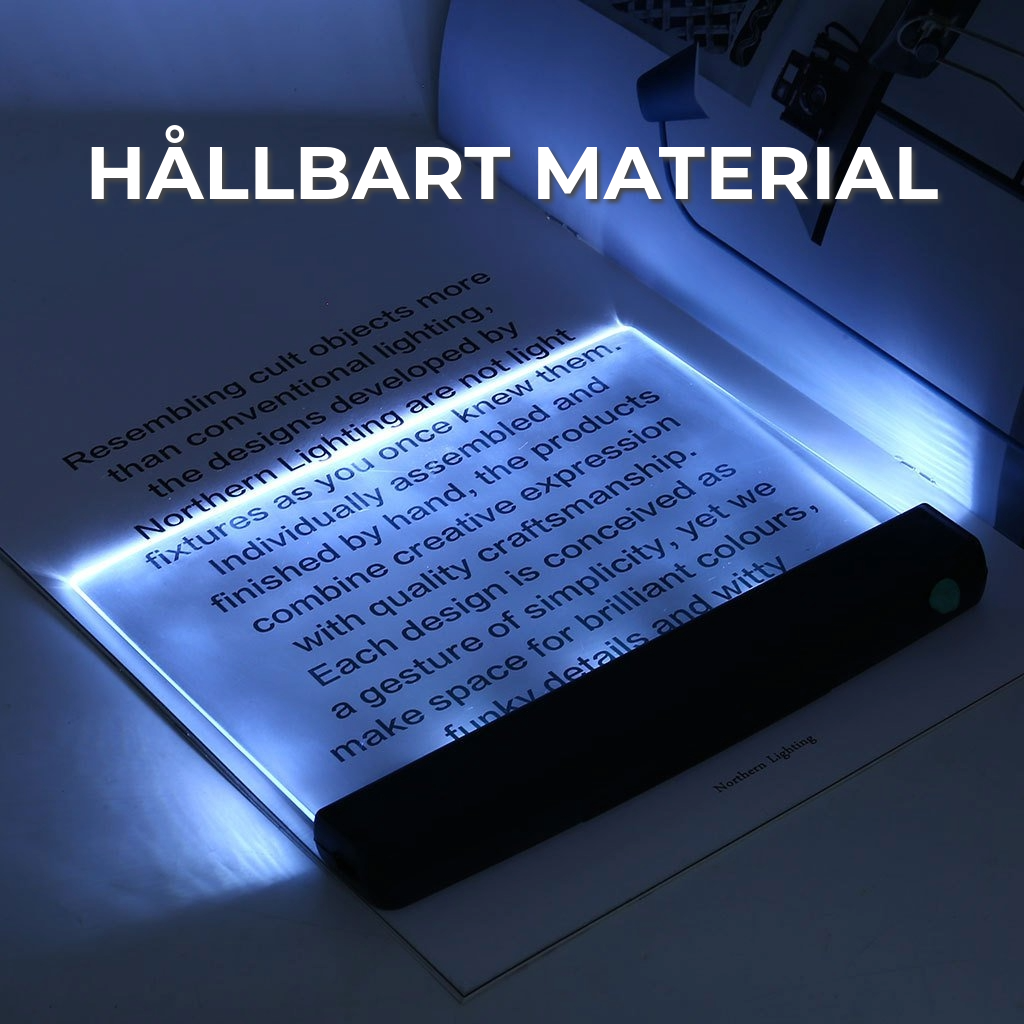Innovativ boklampa
